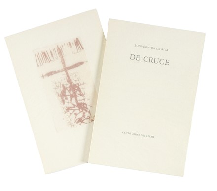  Bonvesin de la Riva : De Cruce. Libro d'Artista, Bodoni, Mardersteig, Religione, Collezionismo e Bibliografia, Collezionismo e Bibliografia, Collezionismo e Bibliografia  Franca Ghitti  - Auction Books, Autographs and Manuscripts - Libreria Antiquaria Gonnelli - Casa d'Aste - Gonnelli Casa d'Aste