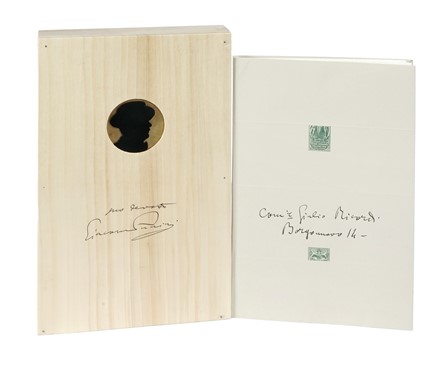  Puccini Giacomo : Suo devoto Giacomo Puccini [...]. Acqueforti di Vito Tongiani. Libro d'Artista, Musica, Collezionismo e Bibliografia, Musica, Teatro, Spettacolo  Vito Tongiani  - Auction Books, Autographs and Manuscripts - Libreria Antiquaria Gonnelli - Casa d'Aste - Gonnelli Casa d'Aste