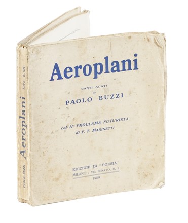  Buzzi Paolo : Aeroplani.  - Asta Libri, autografi e manoscritti - Libreria Antiquaria Gonnelli - Casa d'Aste - Gonnelli Casa d'Aste