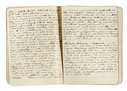  Battisti Cesare : Quadernetto autografo di appunti. Geografia e viaggi  - Auction Books, Autographs and Manuscripts - Libreria Antiquaria Gonnelli - Casa d'Aste - Gonnelli Casa d'Aste