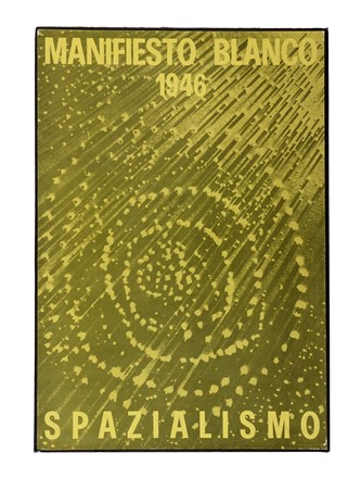  Fontana Lucio : Manifiesto blanco 1946. Libro d'Artista, Arte, Collezionismo e Bibliografia  Ugo Mulas  (Pozzolengo, 1928 - Milano, 1973)  - Auction Books, Autographs and Manuscripts - Libreria Antiquaria Gonnelli - Casa d'Aste - Gonnelli Casa d'Aste
