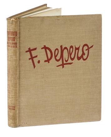  Depero Fortunato : Fortunato Depero nelle opere e nella vita. Futurismo, Monografie di artisti, Cataloghi di arte, Arte, Collezionismo e Bibliografia, Arte  - Auction Books, Autographs and Manuscripts - Libreria Antiquaria Gonnelli - Casa d'Aste - Gonnelli Casa d'Aste