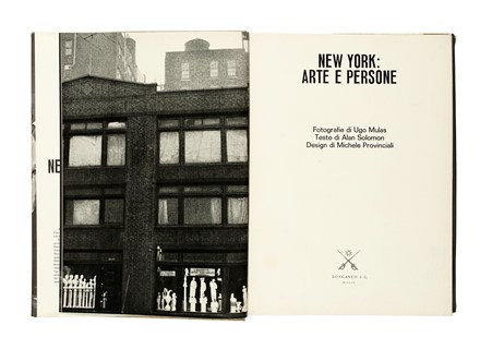  Mulas Ugo : New York: arte e persone. Fotografia, Arte  Alan Solomon, Michele Provinciali  - Auction Books, Autographs and Manuscripts - Libreria Antiquaria Gonnelli - Casa d'Aste - Gonnelli Casa d'Aste