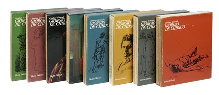  De Chirico Giorgio : Catalogo generale Giorgio De Chirico. Volume primo (-ottavo). Cataloghi di arte, Monografie di artisti  - Auction Books, Autographs and Manuscripts - Libreria Antiquaria Gonnelli - Casa d'Aste - Gonnelli Casa d'Aste