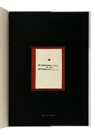 Art in Cooking. Libro d'Artista  Bruno Munari  (Milano, 1907 - 1998), Ettore Sottsass  (Innsbruck, 1917 - Milano, 2007), Damien Hirst  (Bristol, 1965)  - Auction Books, Autographs and Manuscripts - Libreria Antiquaria Gonnelli - Casa d'Aste - Gonnelli Casa d'Aste