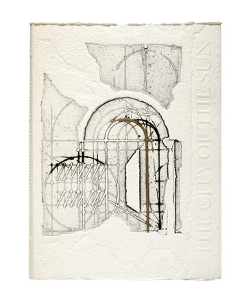  Campanella Tommaso : The city of the sun [...]. Engravings by Walter Valentini.  Walter Valentini  (Pergola, 1928)  - Asta Libri, autografi e manoscritti - Libreria Antiquaria Gonnelli - Casa d'Aste - Gonnelli Casa d'Aste