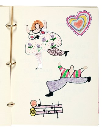  Saint Phalle Niki (de) [pseud. di Saint Phalle  Catherine-Marie-Agn�s Fal (de)] : Please give me a few seconds of your Eternity... Arte, Cataloghi di arte, Arte  - Auction Books, Autographs and Manuscripts - Libreria Antiquaria Gonnelli - Casa d'Aste - Gonnelli Casa d'Aste