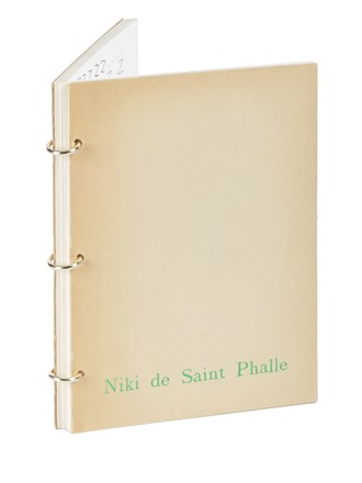  Saint Phalle Niki (de) [pseud. di Saint Phalle  Catherine-Marie-Agn�s Fal (de)] : Please give me a few seconds of your Eternity... Arte, Cataloghi di arte, Arte  - Auction Books, Autographs and Manuscripts - Libreria Antiquaria Gonnelli - Casa d'Aste - Gonnelli Casa d'Aste