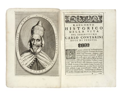 L'orizonte della fama racconto historico della vita del serenissimo Carlo Contarini...  Giacomo Dolcetta  - Auction Books, Autographs and Manuscripts - Libreria Antiquaria Gonnelli - Casa d'Aste - Gonnelli Casa d'Aste