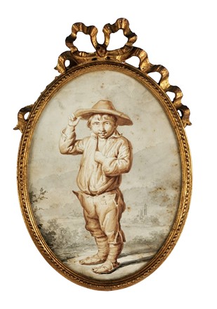  Giacomo Francesco Cipper (detto il Todeschini)  (Feldkirch, Austria, 1664 - Milano, 1736) : Coppia di giovani pitocchi.  - Asta Arte Antica, Moderna e Contemporanea - Libreria Antiquaria Gonnelli - Casa d'Aste - Gonnelli Casa d'Aste