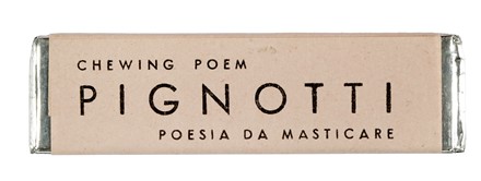  Pignotti Lamberto : Chewing Poem. Poesia da masticare.  - Asta Libri, autografi e manoscritti - Libreria Antiquaria Gonnelli - Casa d'Aste - Gonnelli Casa d'Aste