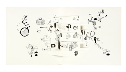  Accame Vincenzo : Lotto di 6 cataloghi e opere di Poesia Visiva, Sonora e Fluxus.  Michele Perfetti, Gianni Emilio Simonetti  (Roma, 1940), Arrigo Lora Totino  - Asta Libri, autografi e manoscritti - Libreria Antiquaria Gonnelli - Casa d'Aste - Gonnelli Casa d'Aste