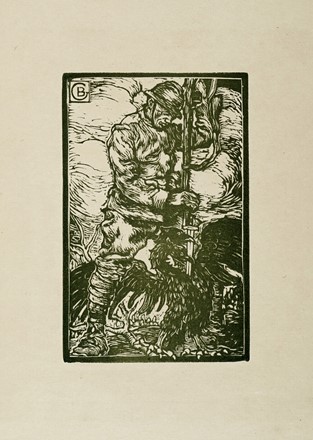  Gino Barbieri  (Cesena, 1885 - Monte Zomo, 1917) : Lotto composto di 8 incisioni.  - Asta Arte Antica, Moderna e Contemporanea - Libreria Antiquaria Gonnelli - Casa d'Aste - Gonnelli Casa d'Aste
