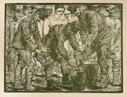  Gino Barbieri  (Cesena, 1885 - Monte Zomo, 1917) : Lotto composto di 8 incisioni.  - Asta Arte Antica, Moderna e Contemporanea - Libreria Antiquaria Gonnelli - Casa d'Aste - Gonnelli Casa d'Aste