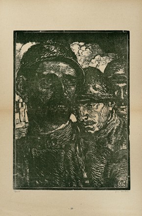  Gino Barbieri  (Cesena, 1885 - Monte Zomo, 1917) : Lotto composto di 8 incisioni.  - Asta Arte Antica, Moderna e Contemporanea - Libreria Antiquaria Gonnelli - Casa d'Aste - Gonnelli Casa d'Aste