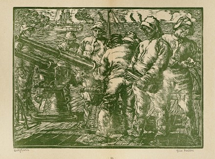  Gino Barbieri  (Cesena, 1885 - Monte Zomo, 1917) : Lotto composto di 8 incisioni.  - Asta Arte Antica, Moderna e Contemporanea - Libreria Antiquaria Gonnelli - Casa d'Aste - Gonnelli Casa d'Aste