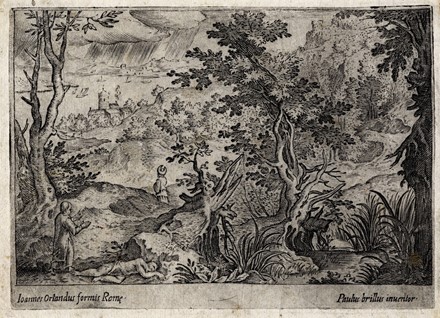  Claude Gell�e (o Gel�e) detto Lorrain  (Chamagne, 1600 - Roma, 1682) : Le dessinateur.  - Asta Arte Antica, Moderna e Contemporanea - Libreria Antiquaria Gonnelli - Casa d'Aste - Gonnelli Casa d'Aste