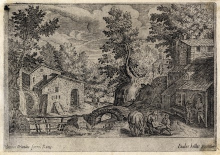  Claude Gell�e (o Gel�e) detto Lorrain  (Chamagne, 1600 - Roma, 1682) : Le dessinateur.  - Asta Arte Antica, Moderna e Contemporanea - Libreria Antiquaria Gonnelli - Casa d'Aste - Gonnelli Casa d'Aste