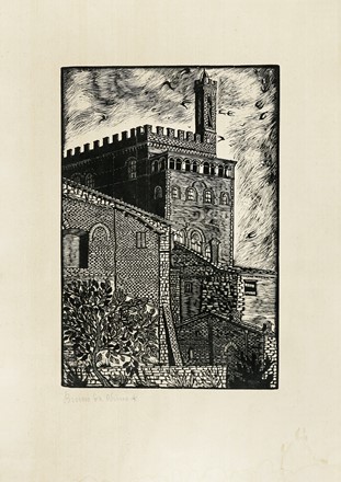  Bruno Marsili (detto Bruno Da Osimo)  (Osimo, 1888 - Ancona, 1962) : Lotto composto di 6 incisioni.  - Auction Arte Antica, Moderna e Contemporanea - Libreria Antiquaria Gonnelli - Casa d'Aste - Gonnelli Casa d'Aste