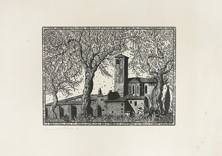  Bruno Marsili (detto Bruno Da Osimo)  (Osimo, 1888 - Ancona, 1962) : Lotto composto di 6 incisioni.  - Auction Arte Antica, Moderna e Contemporanea - Libreria Antiquaria Gonnelli - Casa d'Aste - Gonnelli Casa d'Aste