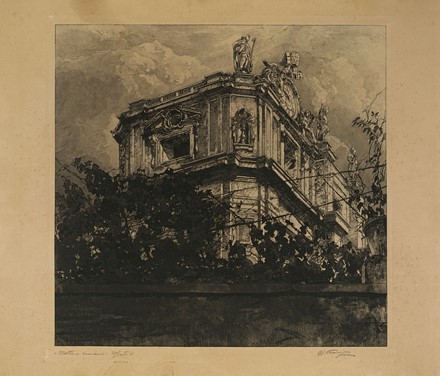  Umberto Prencipe  (Napoli, 1879 - Roma, 1962) : Lotto composto di 2 incisioni.  - Auction Arte Antica, Moderna e Contemporanea - Libreria Antiquaria Gonnelli - Casa d'Aste - Gonnelli Casa d'Aste