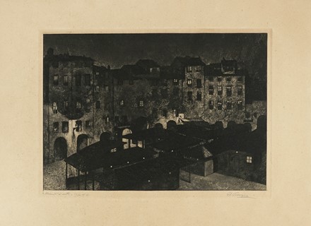  Umberto Prencipe  (Napoli, 1879 - Roma, 1962) : Lotto composto di 2 incisioni.  - Auction Arte Antica, Moderna e Contemporanea - Libreria Antiquaria Gonnelli - Casa d'Aste - Gonnelli Casa d'Aste