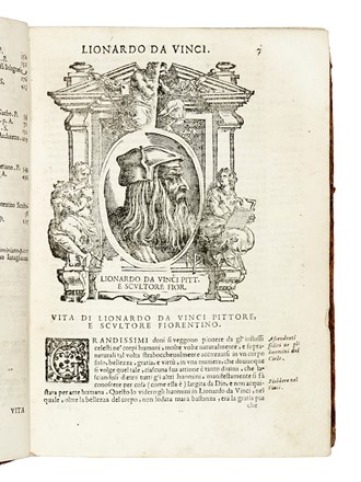  Vasari Giorgio : Delle vite de piu eccellenti pittori, scultori et architetti di Giorgio Vasari [...] Parte prima (-terza). Pittura, Arte, Biografia  - Auction Books, Autographs and Manuscripts - Libreria Antiquaria Gonnelli - Casa d'Aste - Gonnelli Casa d'Aste