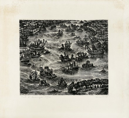  Tono Zancanaro  (Padova, 1906 - 1985) : Lotto composto di 5 incisioni.  - Auction Arte Antica, Moderna e Contemporanea - Libreria Antiquaria Gonnelli - Casa d'Aste - Gonnelli Casa d'Aste
