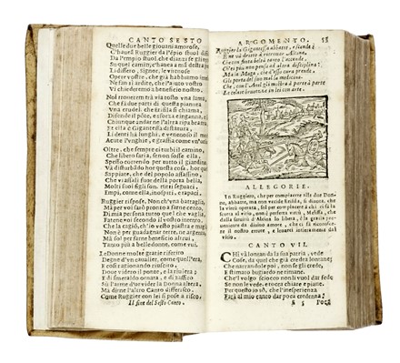  Ariosto Ludovico : Orlando furioso... Letteratura classica, Classici, Letteratura italiana  - Auction Books, Autographs and Manuscripts - Libreria Antiquaria Gonnelli - Casa d'Aste - Gonnelli Casa d'Aste