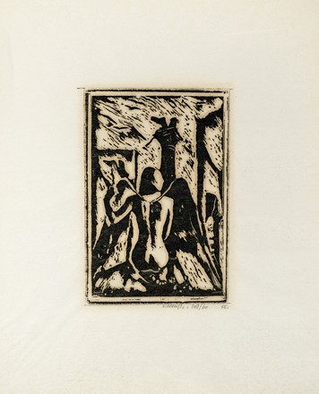  Felice Casorati  (Novara, 1883 - Torino, 1963) : Lotto composto di 2 xilografie.  - Auction Arte Antica, Moderna e Contemporanea - Libreria Antiquaria Gonnelli - Casa d'Aste - Gonnelli Casa d'Aste