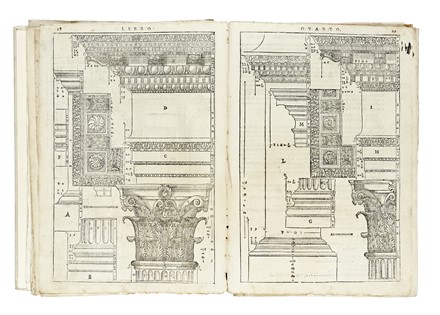  Palladio Andrea : I Quattro Libri dell'Architettura...  - Auction Books, Autographs and Manuscripts - Libreria Antiquaria Gonnelli - Casa d'Aste - Gonnelli Casa d'Aste