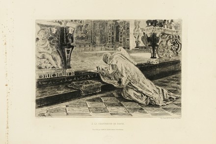  Autori vari : Lotto composto id 7 incisioni.  Ernesto Rayper  (Genova, 1840 - Gameragna di Stella, 1873), Federico Faruffini  (Sesto San Giovanni, 1831 - Perugia, 1869), Alberto Pasini  (Busseto, 1826 - Cavoretto, 1899), Gioacchino Banfi  (1851 - 1885), Luigi Serra  (Bologna, 1846 - 1888)  - Asta Arte Antica, Moderna e Contemporanea - Libreria Antiquaria Gonnelli - Casa d'Aste - Gonnelli Casa d'Aste