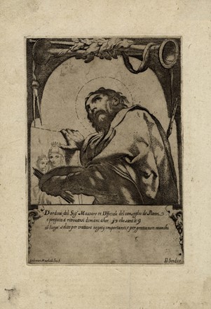  Ludovico Mattioli  (Crevalcore, 1662 - Bologna, 1747) : San Luca.  - Asta Arte Antica, Moderna e Contemporanea - Libreria Antiquaria Gonnelli - Casa d'Aste - Gonnelli Casa d'Aste