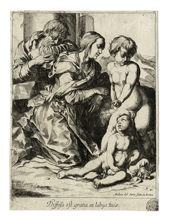  Marcantonio Raimondi  (Molinella,, 1480 - Bologna,, 1534) : Nativit�.  - Asta Arte Antica, Moderna e Contemporanea - Libreria Antiquaria Gonnelli - Casa d'Aste - Gonnelli Casa d'Aste