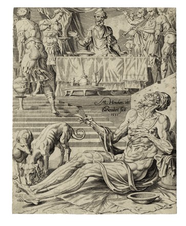  Dirk Volkertsz Coornhert  (Amsterdam, 1522 - Gouda, 1590) : Trionfo di Santo Stefano o il trionfo della Pazienza.  - Asta Arte Antica, Moderna e Contemporanea - Libreria Antiquaria Gonnelli - Casa d'Aste - Gonnelli Casa d'Aste