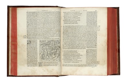  Alighieri Dante : Opere del divino poeta... Dantesca  Cristoforo Landino  - Auction Books, Autographs and Manuscripts - Libreria Antiquaria Gonnelli - Casa d'Aste - Gonnelli Casa d'Aste