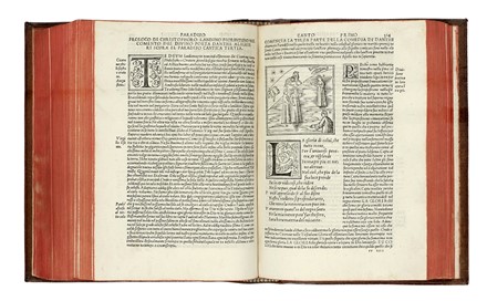  Alighieri Dante : Opere del divino poeta... Dantesca  Cristoforo Landino  - Auction Books, Autographs and Manuscripts - Libreria Antiquaria Gonnelli - Casa d'Aste - Gonnelli Casa d'Aste