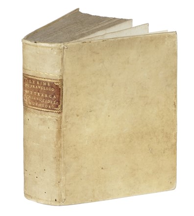  Petrarca Francesco : Le rime riscontrate co i testi a penna della Libreria Estense, e co i fragmenti dell'originale d'esso poeta. S'aggiungono le Considerazioni [...] d'Alessandro Tassoni, le Annotazioni di Girolamo Muzio, e le Osservazioni di Lodovico Antonio Muratori... Letteratura italiana, Poesia, Letteratura, Letteratura  Lodovico Antonio Muratori, Girolamo Muzio, Alessandro Tassoni  - Auction Books, Autographs and Manuscripts - Libreria Antiquaria Gonnelli - Casa d'Aste - Gonnelli Casa d'Aste