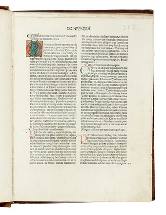 Plato, Ficino Marsilio : [Opera. Tr: Marsilius Ficinus. Prohemium Marsilii ficini florentini in libros Platonis ad Laurentium Medicem virum magnanimum]. Timaeus. [con:] Critias. [Con:] De legibus.  - Asta Libri, autografi e manoscritti - Libreria Antiquaria Gonnelli - Casa d'Aste - Gonnelli Casa d'Aste
