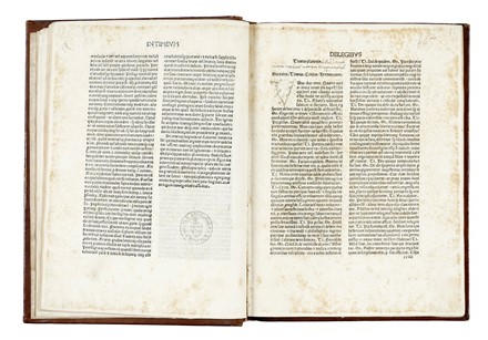  Plato, Ficino Marsilio : [Opera. Tr: Marsilius Ficinus. Prohemium Marsilii ficini florentini in libros Platonis ad Laurentium Medicem virum magnanimum]. Timaeus. [con:] Critias. [Con:] De legibus.  - Asta Libri, autografi e manoscritti - Libreria Antiquaria Gonnelli - Casa d'Aste - Gonnelli Casa d'Aste