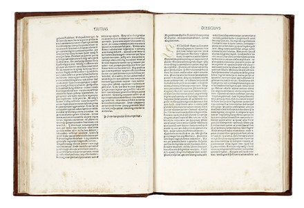  Plato, Ficino Marsilio : [Opera. Tr: Marsilius Ficinus. Prohemium Marsilii ficini florentini in libros Platonis ad Laurentium Medicem virum magnanimum]. Timaeus. [con:] Critias. [Con:] De legibus.  - Asta Libri, autografi e manoscritti - Libreria Antiquaria Gonnelli - Casa d'Aste - Gonnelli Casa d'Aste