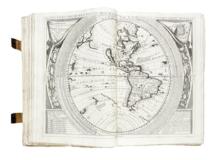  Coronelli Vincenzo Maria : Atlante Veneto. [Tomo I]. Atlanti, Idrologia  - Auction Books, Autographs and Manuscripts - Libreria Antiquaria Gonnelli - Casa d'Aste - Gonnelli Casa d'Aste
