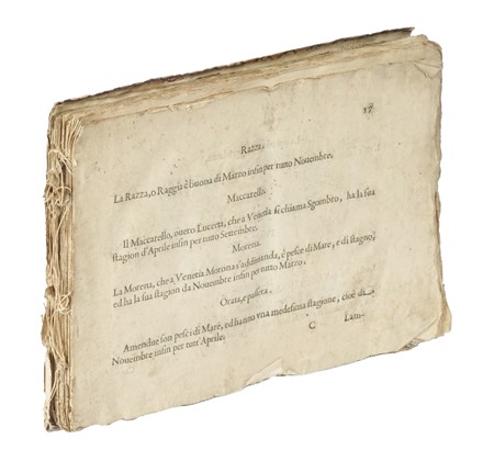  Giegher Mattia : [Li tre trattati di messer Mattia Giegher [...] Trinciante dell'Ill.ma Natione Alemanna in Padova...].  - Auction Books, Autographs and Manuscripts - Libreria Antiquaria Gonnelli - Casa d'Aste - Gonnelli Casa d'Aste