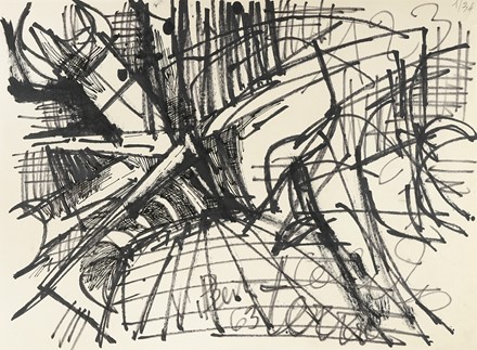  Vinicio Berti  (Firenze, 1921 - 1991) : Lotto composto di 2 disegni.  - Asta Arte Antica, Moderna e Contemporanea - Libreria Antiquaria Gonnelli - Casa d'Aste - Gonnelli Casa d'Aste