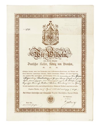 Due licenze di privilegio ottomane (berat) emesse dal Sultano Abd�laziz. Orientalia, Geografia e viaggi  - Auction Books, Autographs and Manuscripts - Libreria Antiquaria Gonnelli - Casa d'Aste - Gonnelli Casa d'Aste