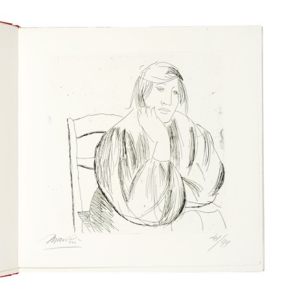  Mattioli Carlo : Mattioli nell'atelier di Manz�. Arte, Libro d'Artista, Collezionismo e Bibliografia  Giacomo [pseud. di Manzoni Giacomo] Manz�  (Bergamo, 1908 - Roma, 1991)  - Auction Books, Autographs and Manuscripts - Libreria Antiquaria Gonnelli - Casa d'Aste - Gonnelli Casa d'Aste