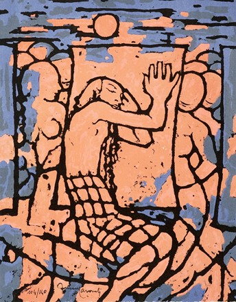  Frank Anna : Il saggio mago e altri racconti. Libro d'Artista, Collezionismo e Bibliografia  Giuseppe Ajmone, Felice Casorati  (Novara, 1883 - Torino, 1963), Bruno Cassinari  (Piacenza, 1912 - Milano, 1992), Alfredo Chighine  (Milano, 1914 - Pisa, 1974), Gianni Dova  (Roma, 1925 - Pisa, 1991), Agenore Fabbri, Bruno Pulga  (Bologna, 1922 - 1992), Carlo Ramous  (Milano, 1926 - 2003), Sergio Romiti, Emilio Scanavino  (Genova, 1922 - Milano, 1986), Guido Strazza  (Santa Fiora, 1922)  - Auction Books, Autographs and Manuscripts - Libreria Antiquaria Gonnelli - Casa d'Aste - Gonnelli Casa d'Aste