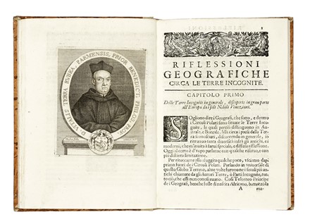 Terrarossa Vitale : Riflessioni geografiche circa le terre incognite distese in ossequio perpetuo della nobilt� veneziana... Americana, Geografia e viaggi, Storia, Diritto e Politica  - Auction Books, Autographs and Manuscripts - Libreria Antiquaria Gonnelli - Casa d'Aste - Gonnelli Casa d'Aste