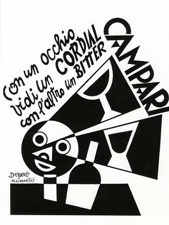  Fortunato Depero  (Fondo, 1892 - Rovereto, 1960) [da] : Lotto composto di 2 incisioni.  - Asta Arte Antica, Moderna e Contemporanea - Libreria Antiquaria Gonnelli - Casa d'Aste - Gonnelli Casa d'Aste