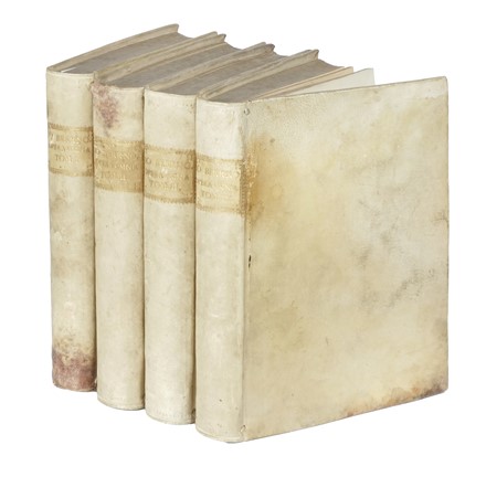  Bernoulli Johann : Opera omnia tam antea sparsim edita, quam hactenus inedita. Tomus primus [- quartus]... Fisica, Geometria, Scienze tecniche e matematiche, Meccanica, Astronomia, Scienze tecniche e matematiche, Scienze tecniche e matematiche, Scienze tecniche e matematiche, Scienze tecniche e matematiche  - Auction Books, Autographs and Manuscripts - Libreria Antiquaria Gonnelli - Casa d'Aste - Gonnelli Casa d'Aste